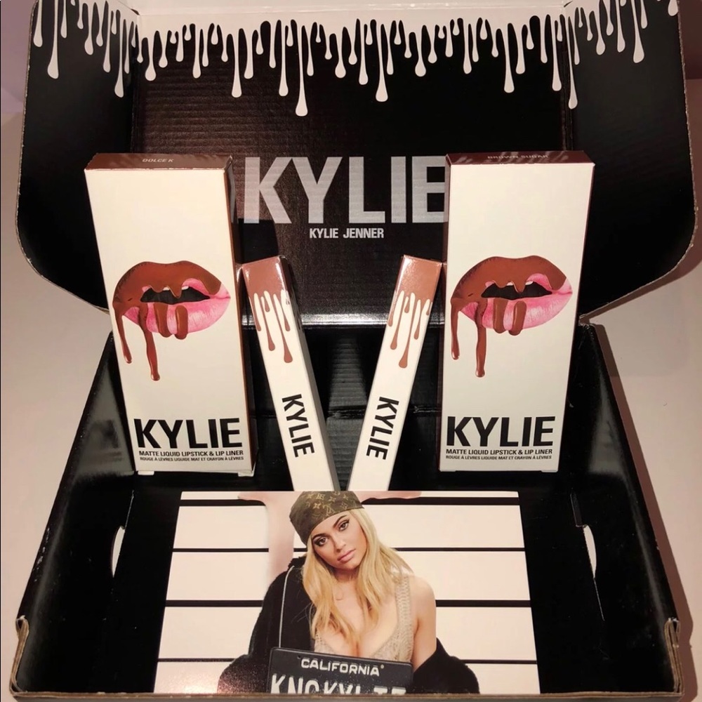 Kylie Cosmetics BOXES Bundle w/ Postcard